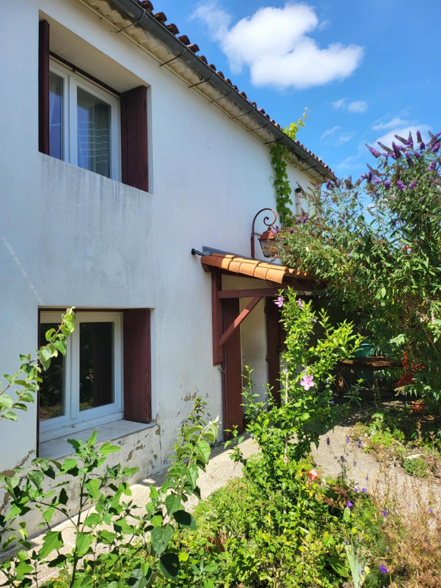 La Maison Rouge Paisible Maison De Pays Saujon Εξωτερικό φωτογραφία